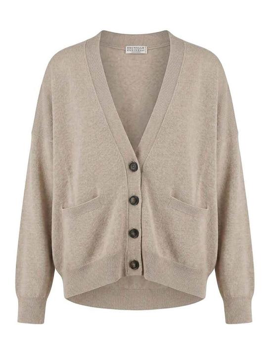 26FW 브루넬로 쿠치넬리 스웨터 M12244406C9991 BEIGE