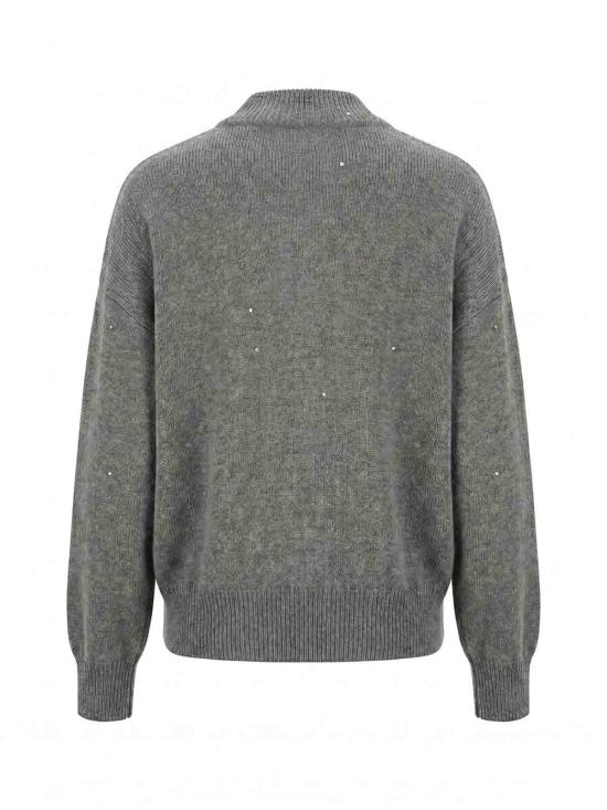 26FW 브루넬로 쿠치넬리 스웨터 M73540806CJ074 DARK GREY - BRUNELLO CUCINELLI