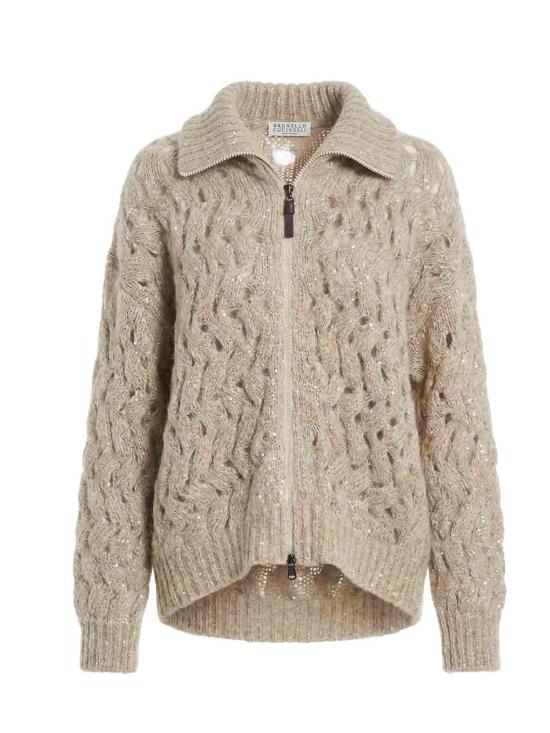 26FW 브루넬로 쿠치넬리 스웨터 MNT347516CMG59 BEIGE