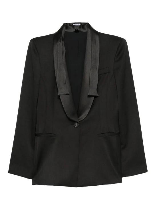 26FW 브루넬로 쿠치넬리 수트 자켓 MD0017068C101 BLACK