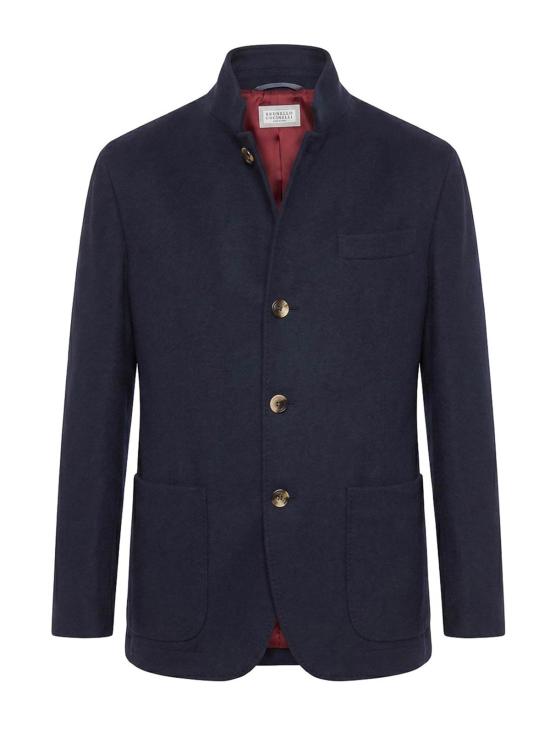 26FW 브루넬로 쿠치넬리 수트 자켓 MT4016265CMD05 BLUE