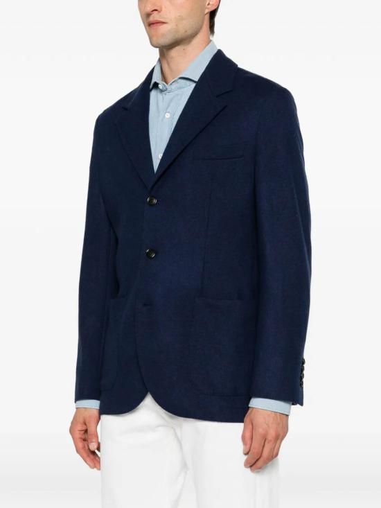 26FW 브루넬로 쿠치넬리 자켓 ML8968J02C8272 BLUE - BRUNELLO CUCINELLI