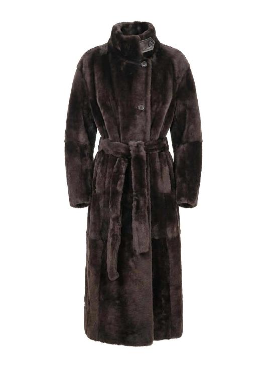26FW 브루넬로 쿠치넬리 코트 MPMRA9794C2390 DARK BROWN