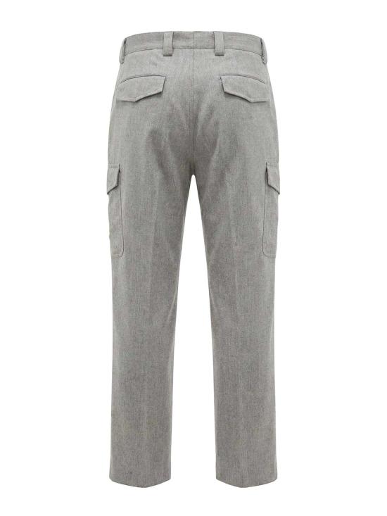 26FW 브루넬로 쿠치넬리 스트레이트 팬츠 ME226F1890C272 LIGHT GREY - BRUNELLO CUCINELLI