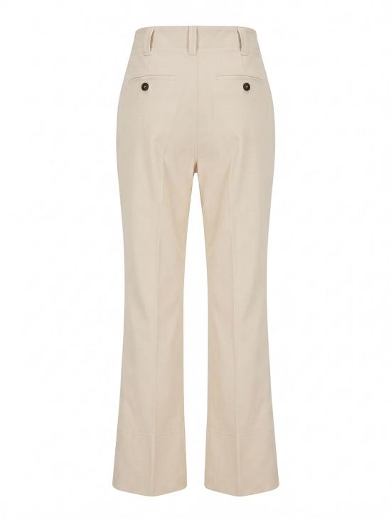26FW 브루넬로 쿠치넬리 스트레이트 팬츠 MA126P8854C8555 WHITE - BRUNELLO CUCINELLI