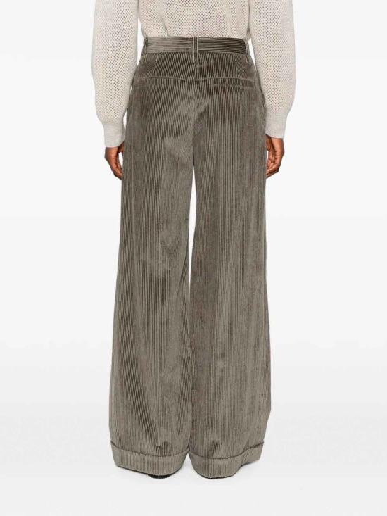 26FW 브루넬로 쿠치넬리 스트레이트 팬츠 MA180P8492C983 GREY - BRUNELLO CUCINELLI