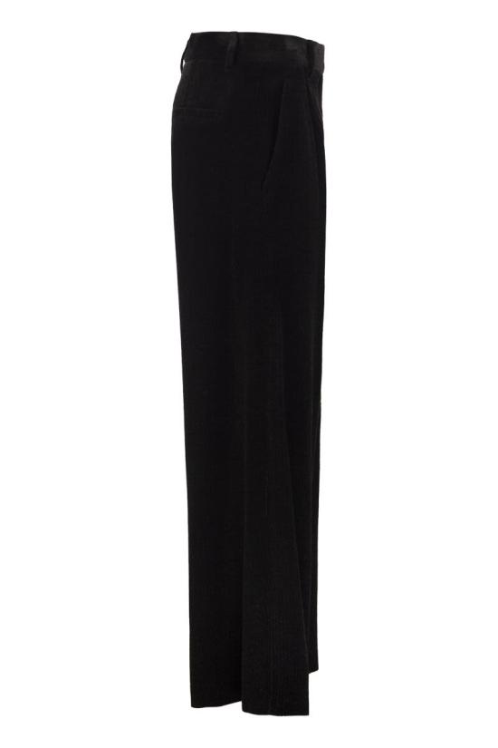 26FW 브루넬로 쿠치넬리 스트레이트 팬츠 MG568P8884C101 BLACK - BRUNELLO CUCINELLI