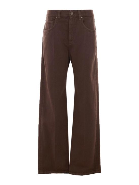 26FW 브루넬로 쿠치넬리 컨템포러리 루즈 데님 팬츠 M0H81P5568C4299 BROWN