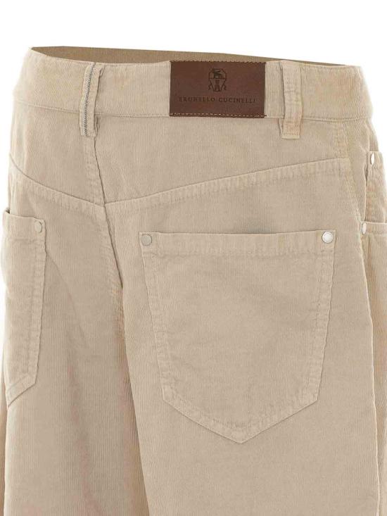 26FW 브루넬로 쿠치넬리 스트레이트 팬츠 MB185P4021C2471 BEIGE - BRUNELLO CUCINELLI