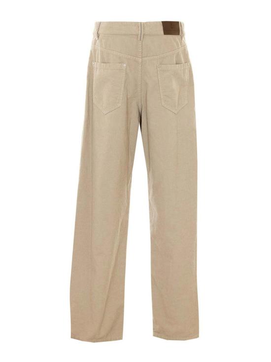 26FW 브루넬로 쿠치넬리 스트레이트 팬츠 MB185P4021C2471 BEIGE - BRUNELLO CUCINELLI