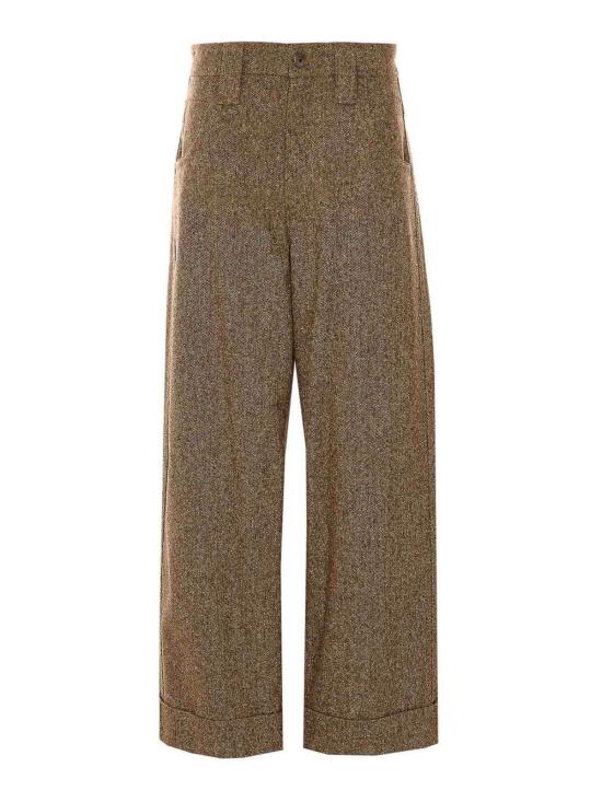 26FW 브루넬로 쿠치넬리 스트레이트 팬츠 MD002P9353C002 BROWN