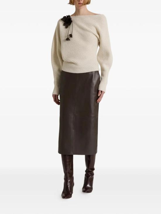 26FW 알베르타 페레티 스웨터 090366030002 WHITE - ALBERTA FERRETTI