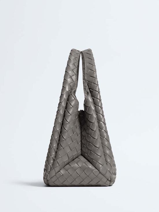 26FW 보테가베네타 캄파나 숄더백 844249V4SC01653 GREY - BOTTEGA VENETA