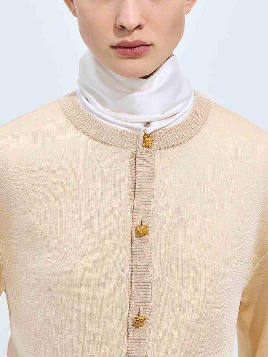 26FW 보테가베네타 스웨터 873930V6MY01331 YELLOW - BOTTEGA VENETA