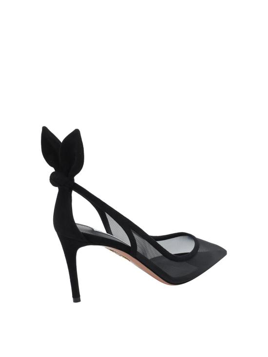 26FW 아쿠아주라 힐/펌프스 DENMIDP1FMD000 BLACK - AQUAZZURA