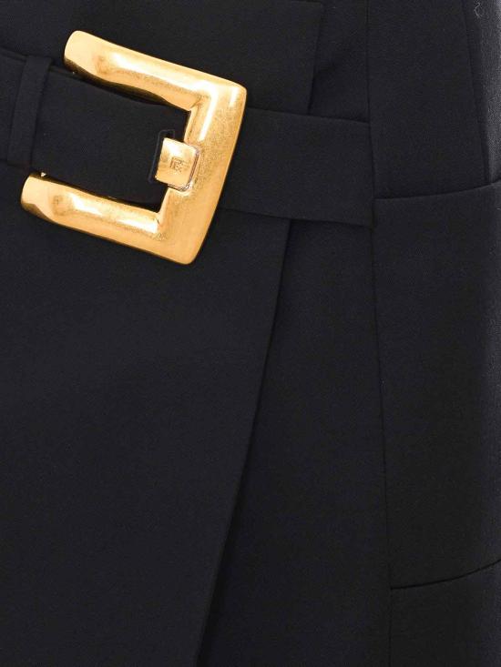 26FW 발망 미디 스커트 HF1LBB22WC090PA BLACK - BALMAIN