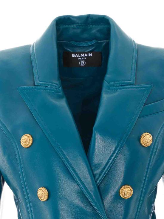 26FW 발망 자켓 HF1SG187LE356HR BLUE - BALMAIN