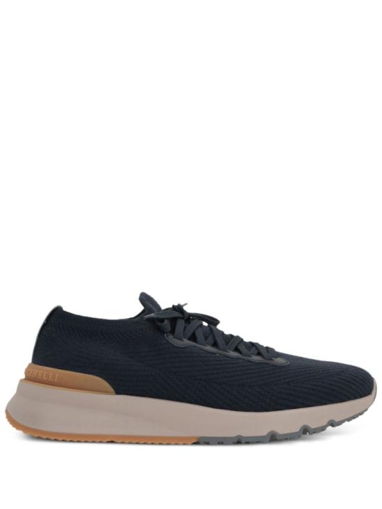 26FW 브루넬로 쿠치넬리 스니커즈 MZUWLBO253 CEG72 BLUE