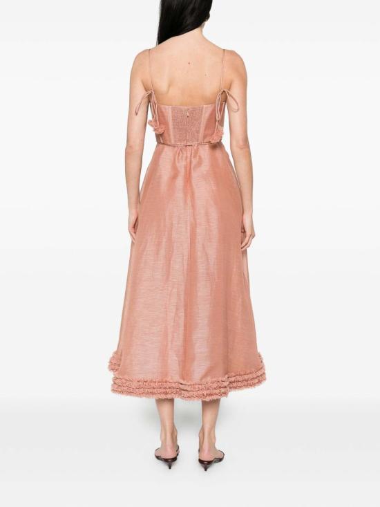 26SS 짐머만 미디 원피스 7568DS261PEO NUDE NEUTRALS - ZIMMERMANN