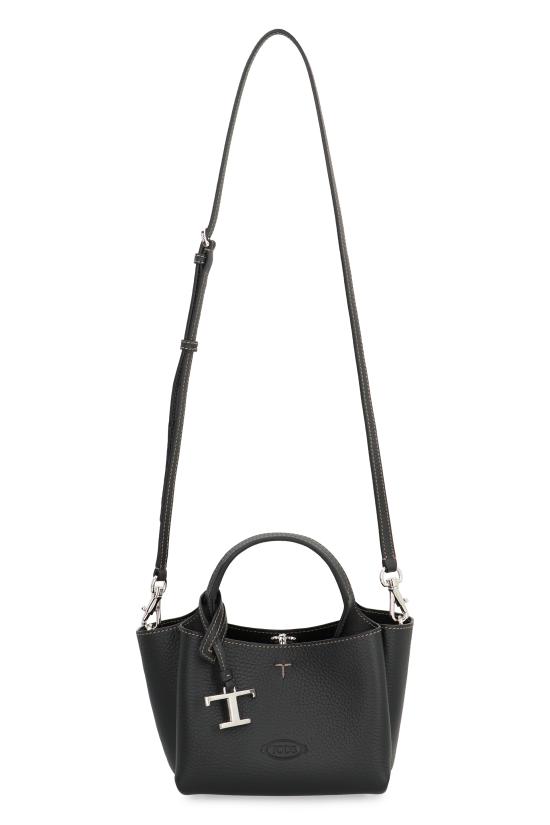 26SS 토즈 마이크로 토트백 XBWAPAFL000QRIB999 BLACK - TODS