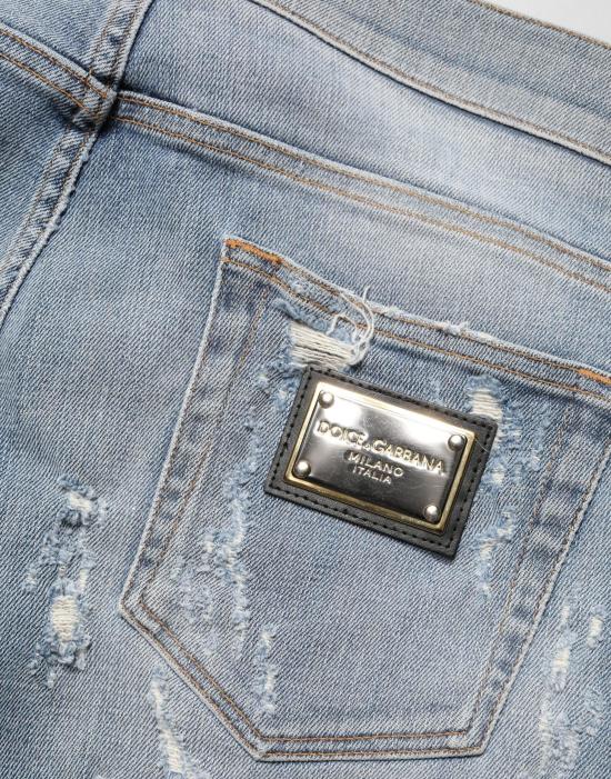 26FW 돌체앤가바나 데님 팬츠 9990739034398 BLUE - DOLCE & GABBANA