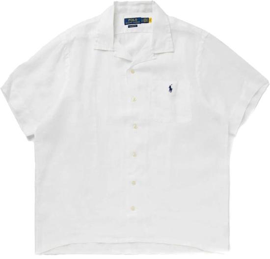 26FW 랄프 로렌 폴로 티셔츠 50091272536350 WHITE