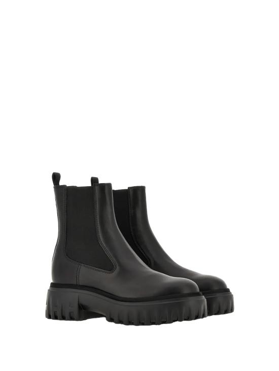 26FW 호간 부츠 HXW7000FV30KXT B999 BLACK - HOGAN