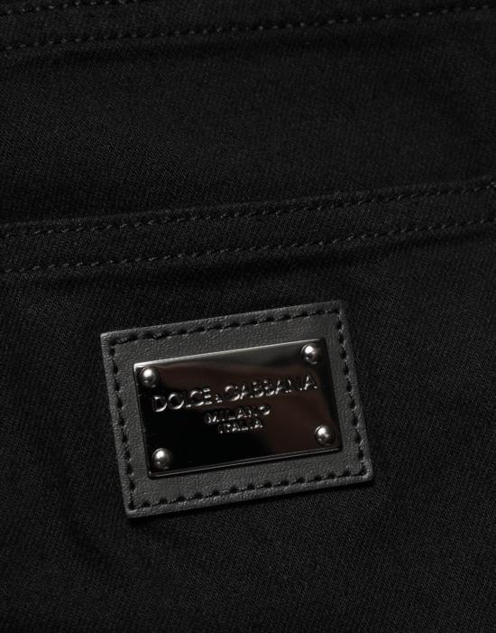 26FW 돌체앤가바나 데님 팬츠 50306384462110 BLACK - DOLCE & GABBANA