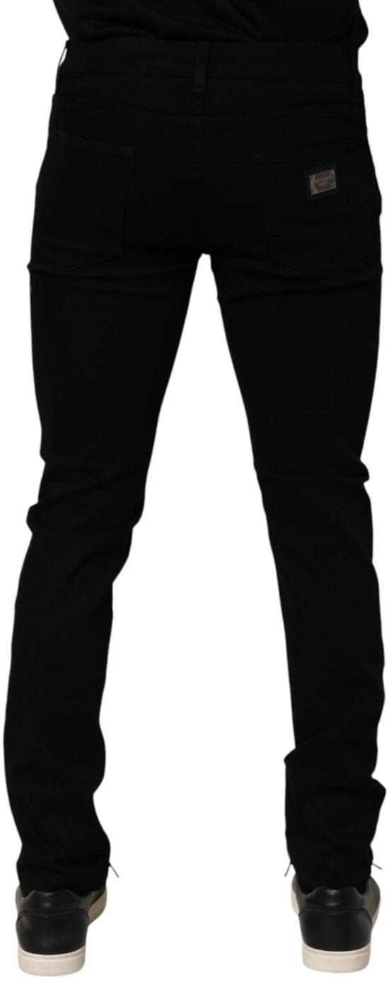 26FW 돌체앤가바나 데님 팬츠 50306384462110 BLACK - DOLCE & GABBANA