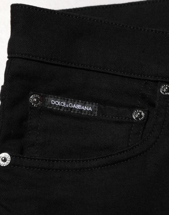 26FW 돌체앤가바나 데님 팬츠 50306384462110 BLACK - DOLCE & GABBANA