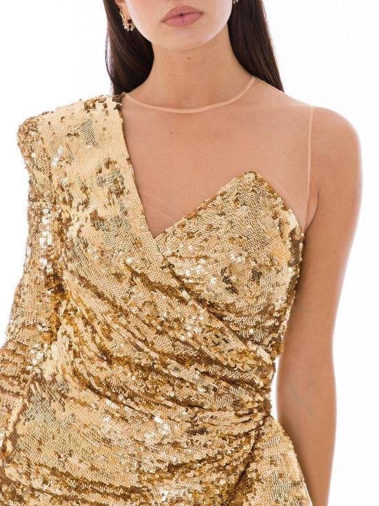 26FW 엘리자베타프랜치 숏 원피스 10007518544158 GOLD - ELISABETTA FRANCHI