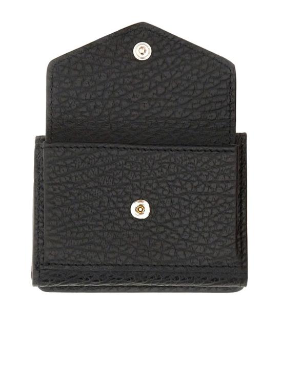  마르지엘라 4 스티치 포켓 지갑 S36UI0416P4455 T8013 BLACK - MAISON MARGIELA