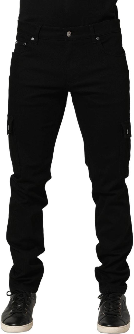 26FW 돌체앤가바나 데님 팬츠 10109100163358 BLACK - DOLCE & GABBANA