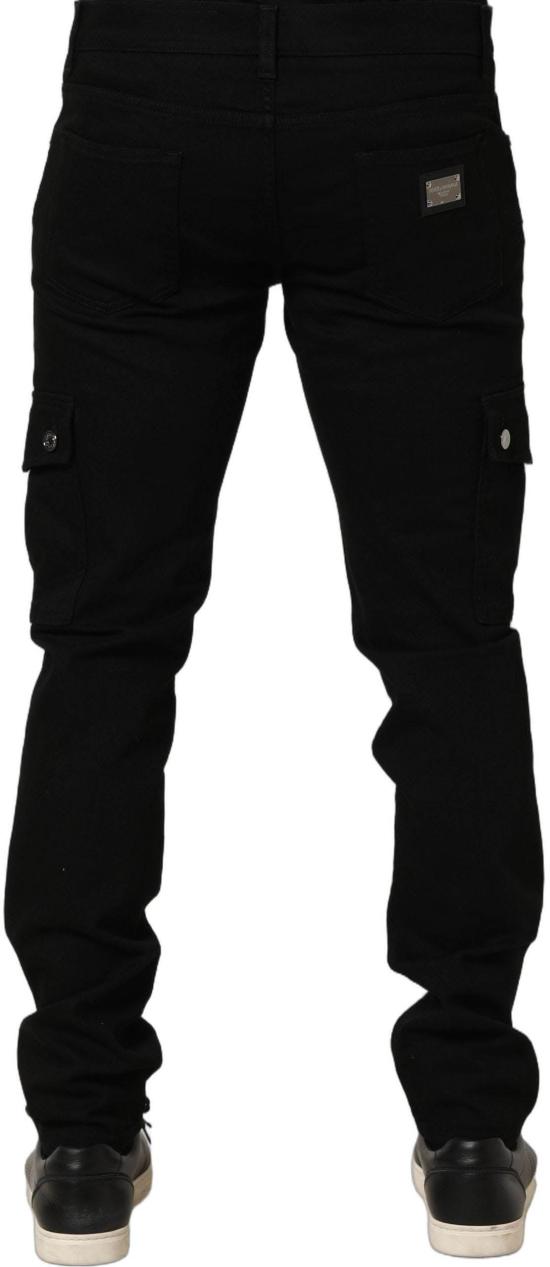 26FW 돌체앤가바나 데님 팬츠 10109100163358 BLACK - DOLCE & GABBANA