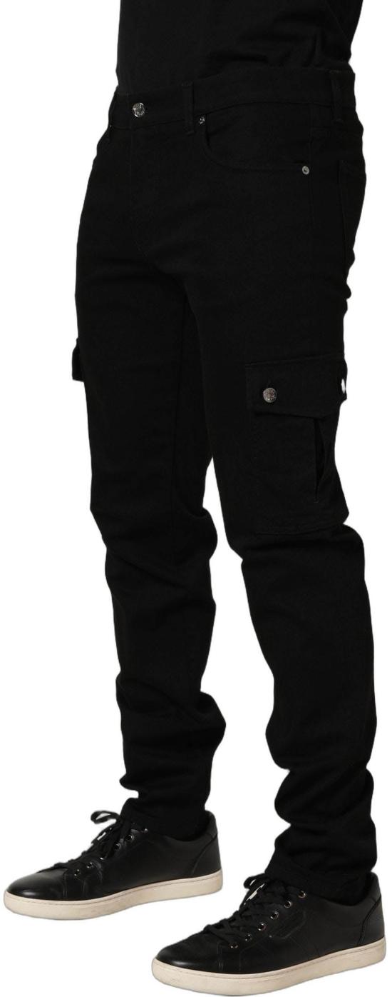 26FW 돌체앤가바나 데님 팬츠 10109100163358 BLACK - DOLCE & GABBANA