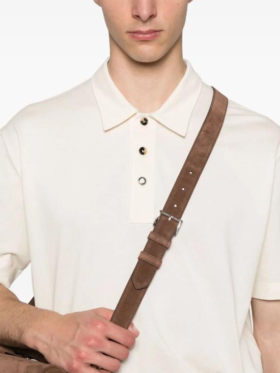  보테가베네타 반팔 티셔츠 830926V5DJ0 9247 panna - BOTTEGA VENETA