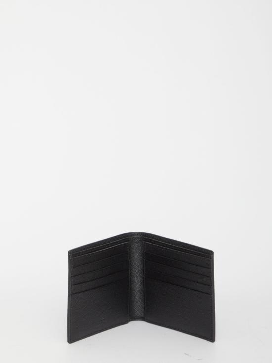 26FW 생로랑 로고 이스트/웨스트 반지갑 396307BTY0N 1000 BLACK - SAINT LAURENT