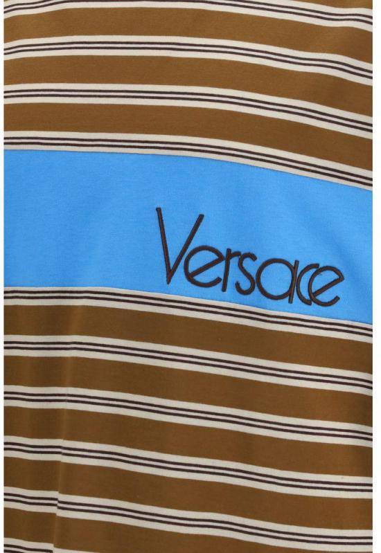 25FW 베르사체 탑 15796582875422 BROWN - VERSACE