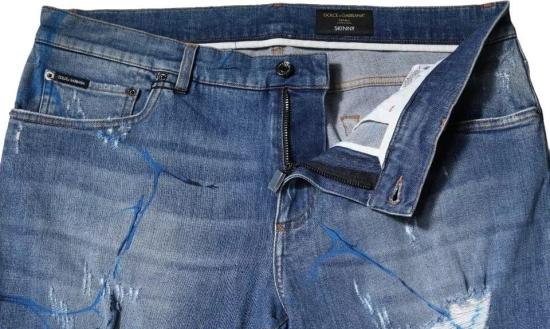 26FW 돌체앤가바나 데님 팬츠 49603283124510 BLUE - DOLCE & GABBANA