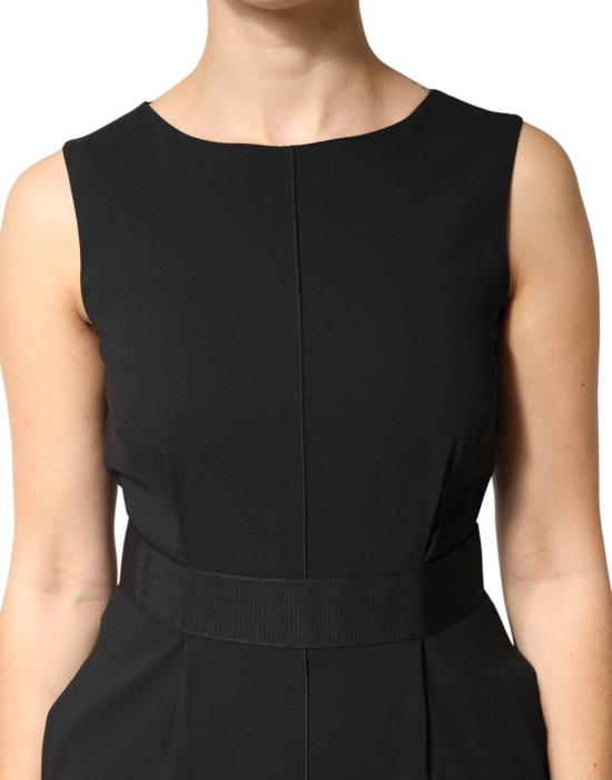 26FW 돌체앤가바나 미디 원피스 9950777671966 BLACK - DOLCE & GABBANA