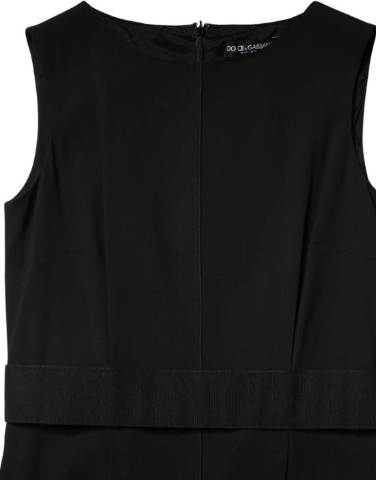 26FW 돌체앤가바나 미디 원피스 9950777671966 BLACK - DOLCE & GABBANA