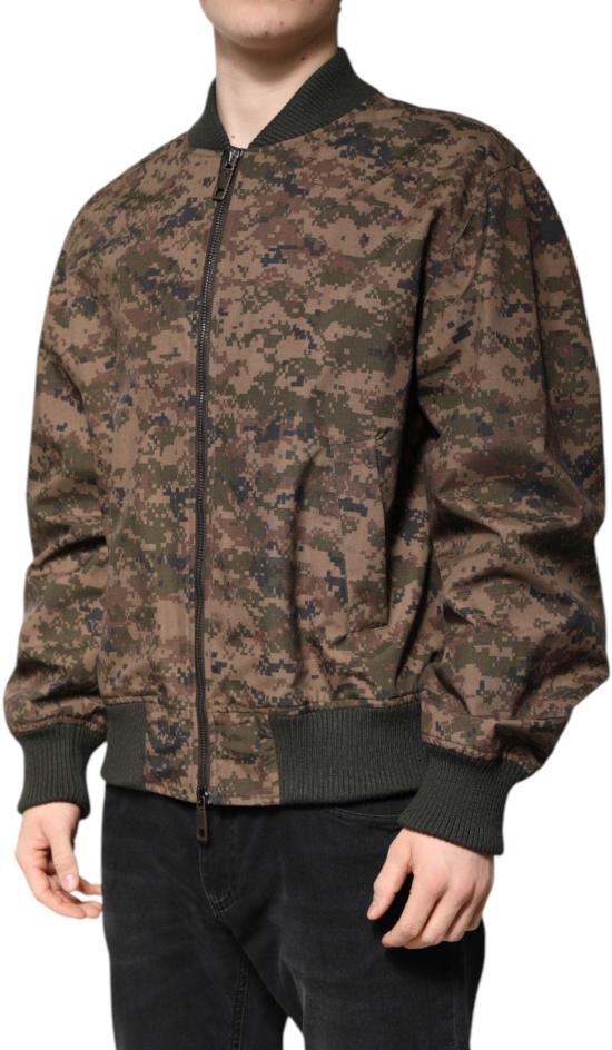 26FW 돌체앤가바나 봄버 자켓 9764365009182 BROWN - DOLCE & GABBANA