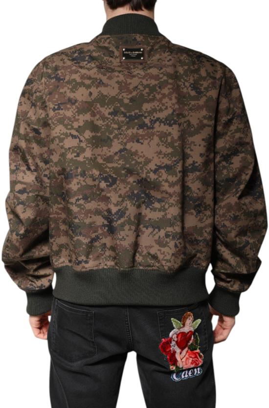 26FW 돌체앤가바나 봄버 자켓 9764365009182 BROWN - DOLCE & GABBANA
