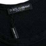 26FW 돌체앤가바나 민소매 티셔츠 9717633089822 BLACK - DOLCE & GABBANA