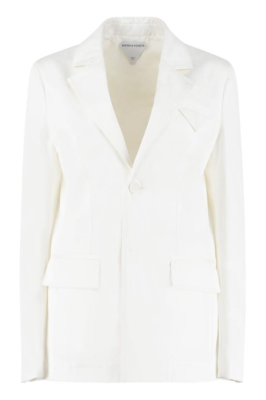  보테가베네타 수트 자켓 694828V1J10 9000 White