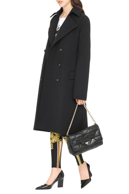  보테가베네타 코트 666186V0IV0 1000 black - BOTTEGA VENETA