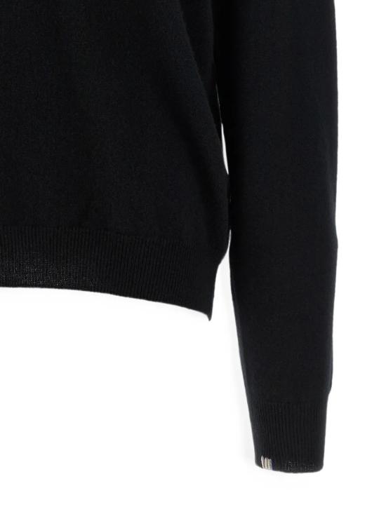 26FW 익스트림캐시미어 긴팔 티셔츠 BENRAVEN Black - EXTREME CASHMERE