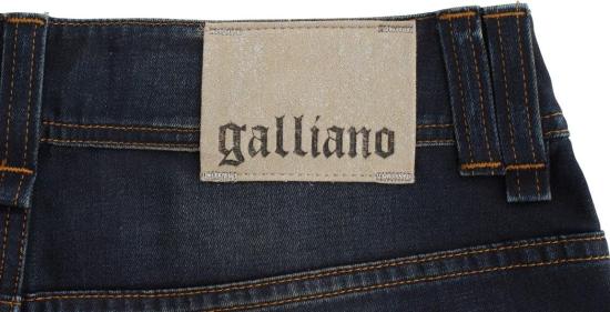 26FW 갈리아노 데님 팬츠 9664982352158 BLUE - GALLIANO