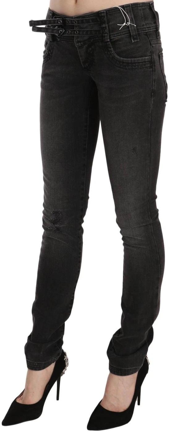 26FW 갈리아노 데님 팬츠 9843839533342 BLACK - GALLIANO
