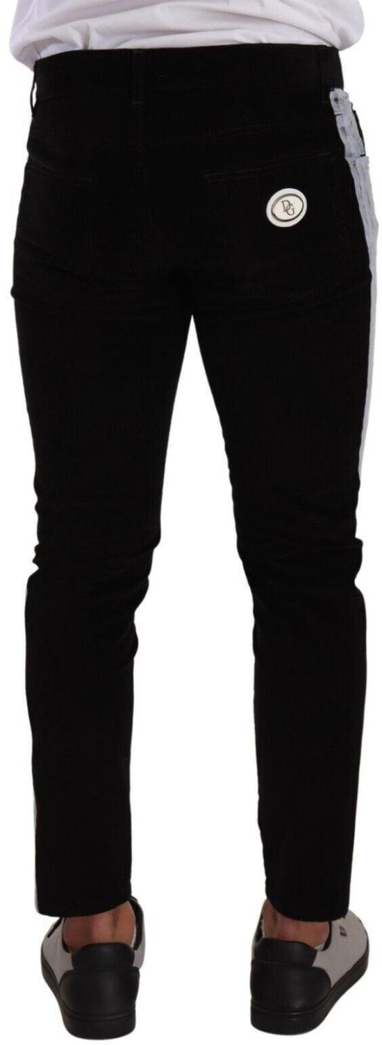 26FW 돌체앤가바나 데님 팬츠 9635947479326 BLACK - DOLCE & GABBANA